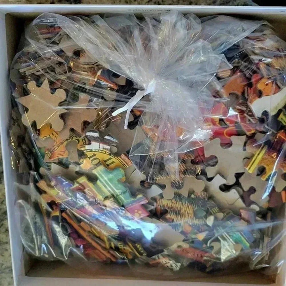 Buffalo Games Charles Wysocki Frederick the Literate Cat Large 300 Piece Puzzle - Picture 2 of 4